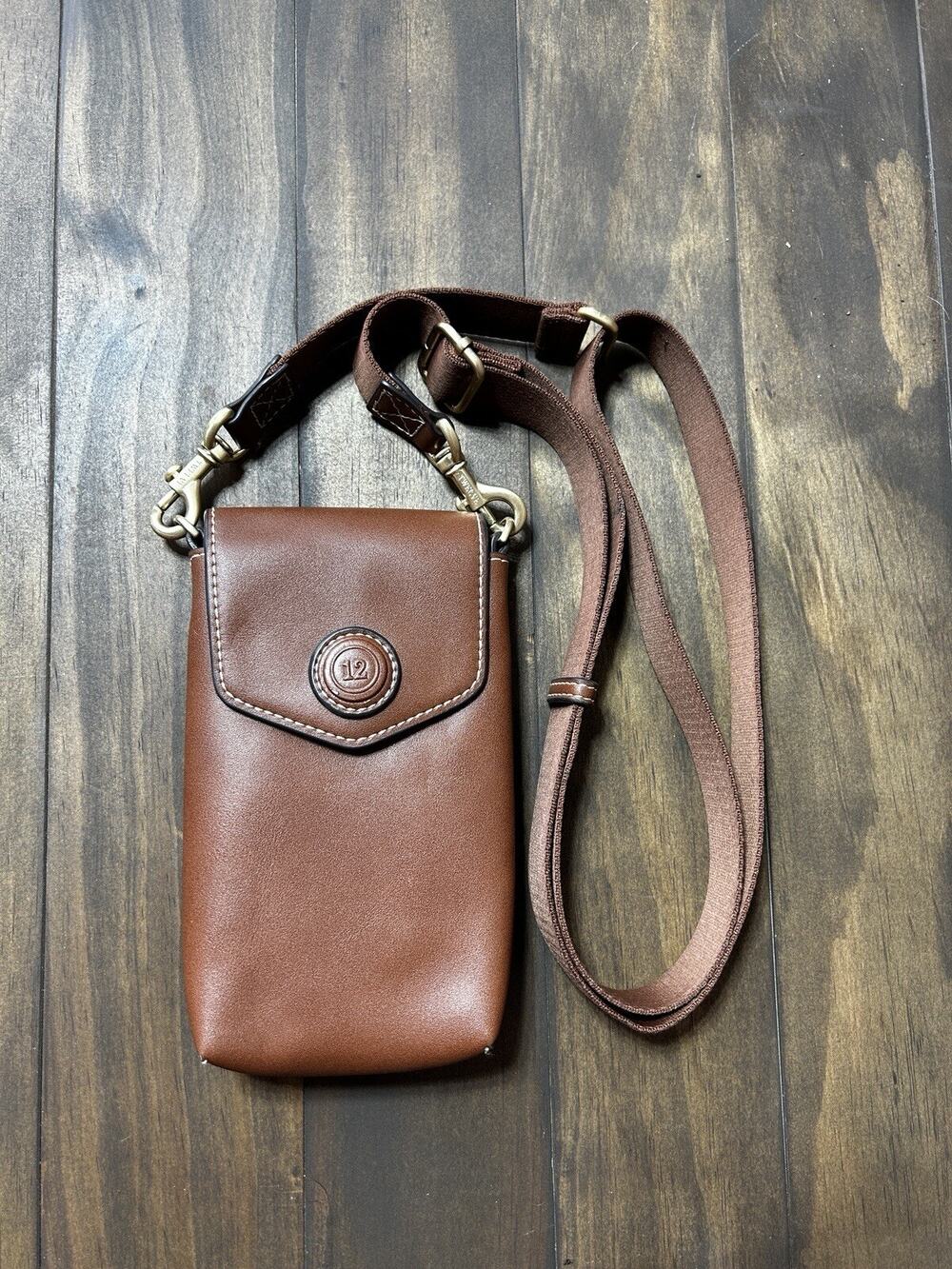 Twelve Little Women Brown Crossbody Bag One Size